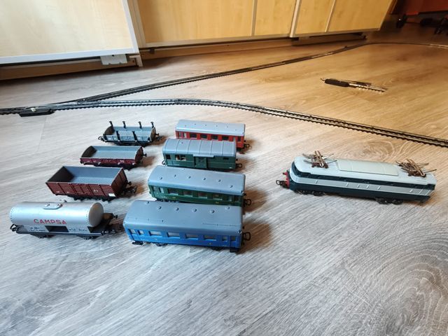 TREN ELECTRICO JYESA LOCOMOTORA JYESA FS Tartaruga