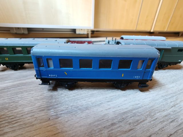 TREN ELECTRICO JYESA LOCOMOTORA JYESA FS Tartaruga