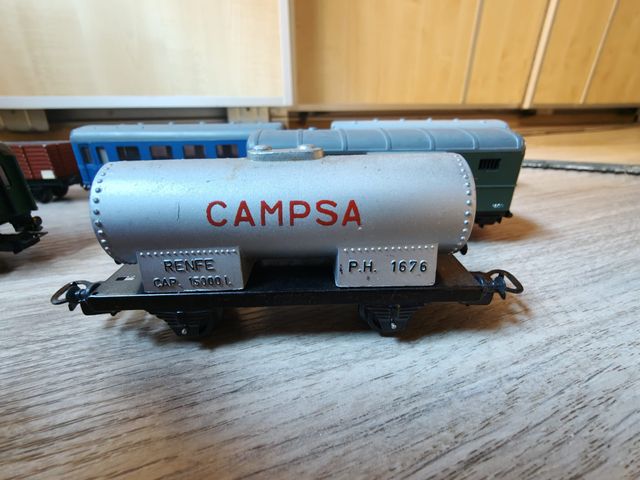 TREN ELECTRICO JYESA LOCOMOTORA JYESA FS Tartaruga