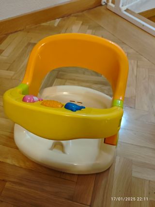 Asiento bebe bañera