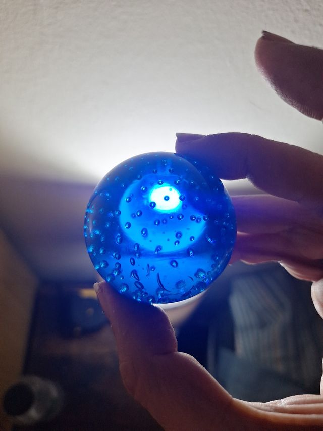 Bolas decorativas cristal murano hechas a mano.