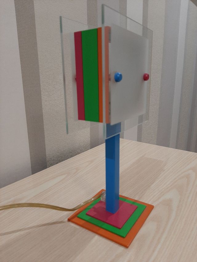 Lámpara + aplique mesita