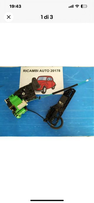 SERRATURA POSTERIORE DESTRO ALFA ROME GIULIETTA