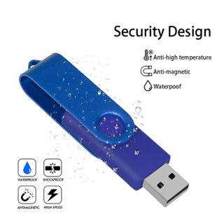 5 USB Memorias 4GB Multicolor