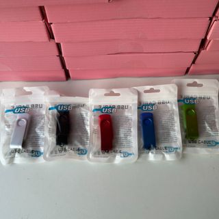 5 USB Memorias 4GB Multicolor