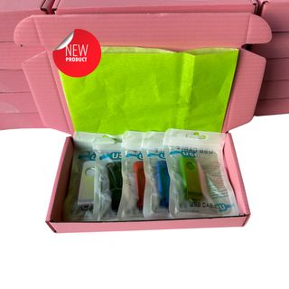 5 USB Memorias 4GB Multicolor