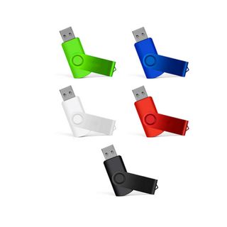 5 USB Memorias 4GB Multicolor