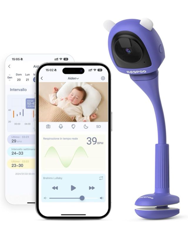 Baby monitor intelligente telecamera bambino