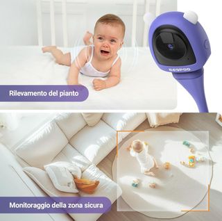Baby monitor intelligente telecamera bambino