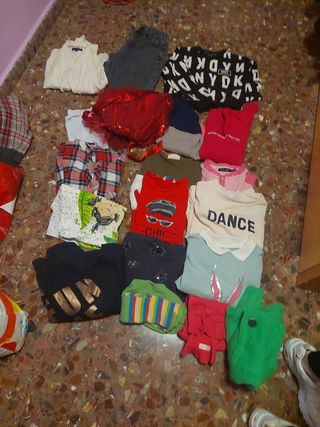 Lote ropa 25 prendas niña de 6 a 10 años