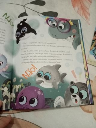 Livro infantil: O bando do mar