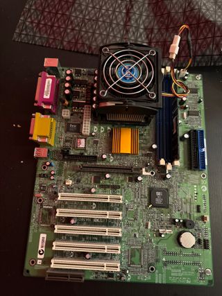 Lote 2 Placa base p4 socket 478+ram/grafica retro