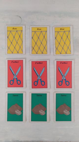 Mini carte da gioco vintage Mulino Bianco