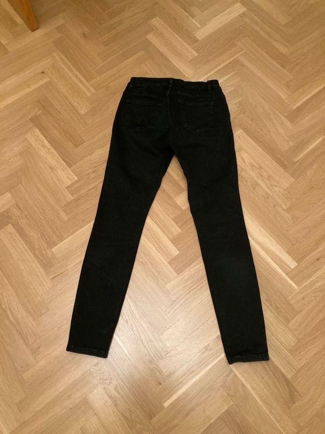 Vaquero negro pedrería