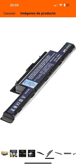 Bateria ordenador portatil