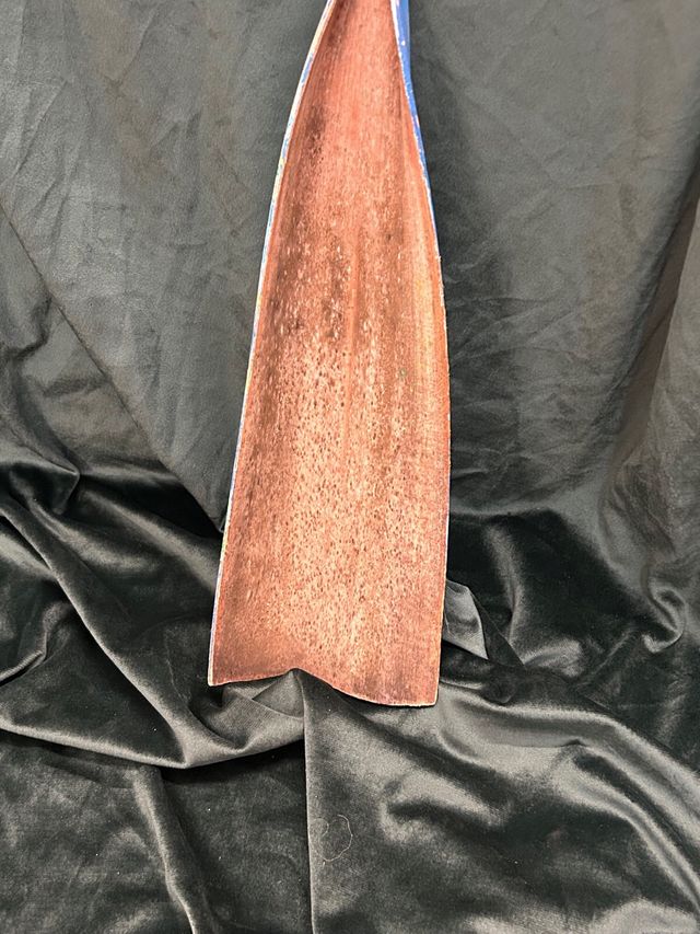 HOJA DE COCO PINTADA A MANO