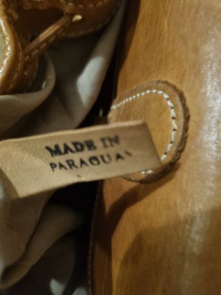 Mochila de cuero 
