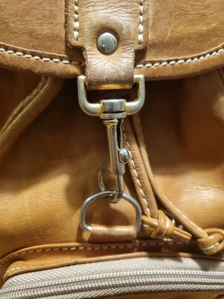 Mochila de cuero 