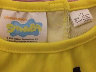 Costume carnevale SpongeBob bambino 4-6 anni
