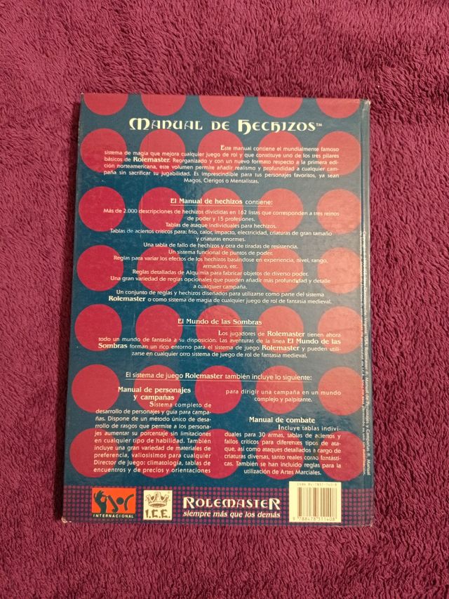 Libro rol ROLEMASTER