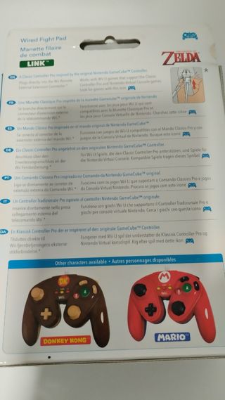 MANDO NINTENDO GAMECUBE WII U