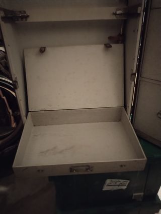 BAUL GUARDARROPA DE VIAJE DE LOS AÑOS 1920