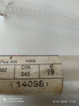 Punte trapano Diametro 19  marca Tivoly