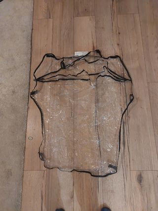 Plastico de lluvia universal carrito