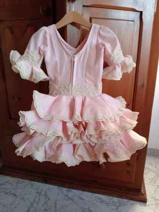 Traje de flamenca bebe