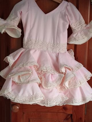 Traje de flamenca bebe