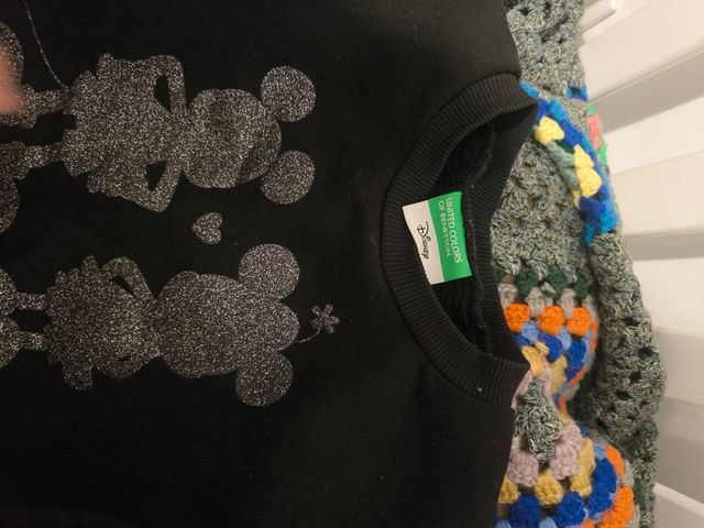 Sudadera Mickey y Minnie 8-9 de Benetton