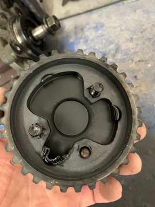 Polea bomba inyectora