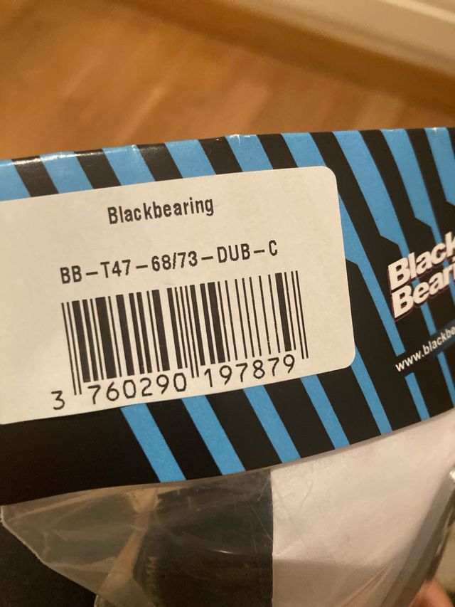 Caja pedalier Blackbearing