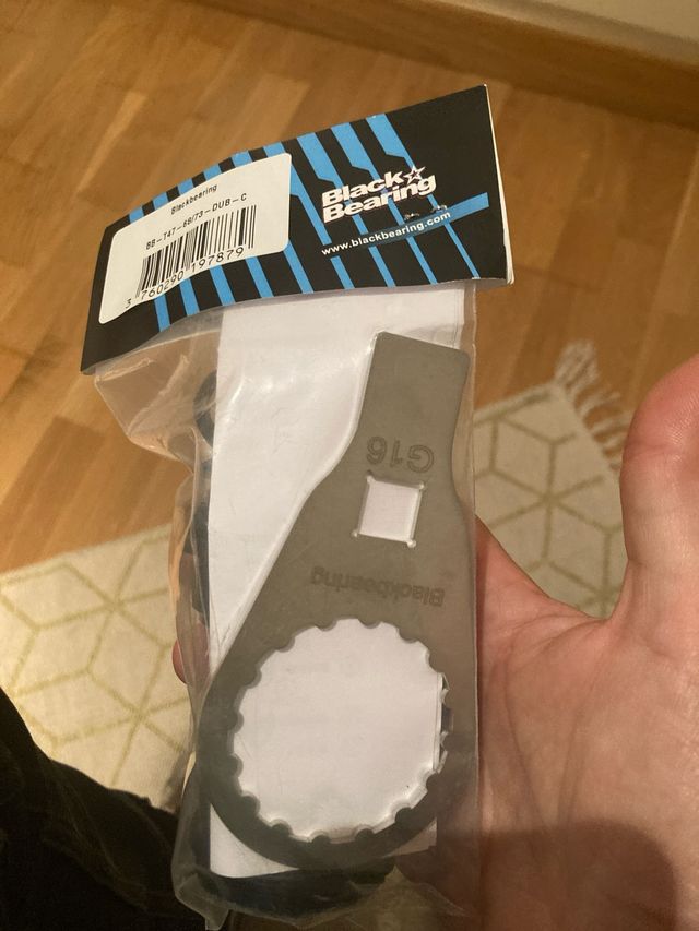 Caja pedalier Blackbearing