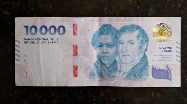 Billete Argentina