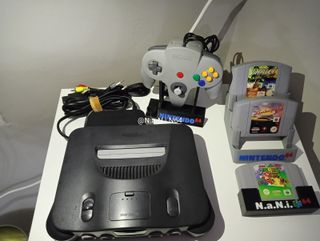 Nintendo 64 + 3 Juegos. Mario 64. Original.