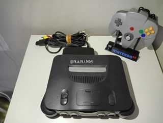 Nintendo 64 + 3 Juegos. Mario 64. Original.