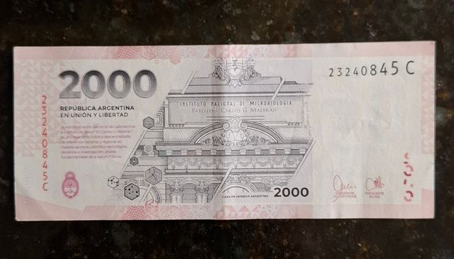 Billete Argentina