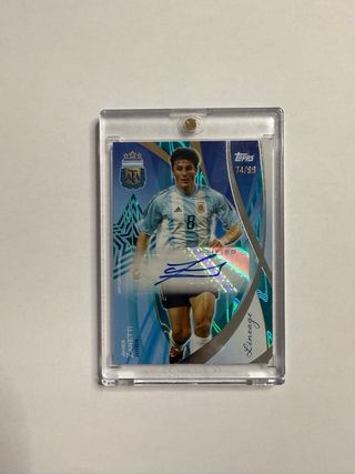 Javier Zanetti Topps Lineage Auto /99