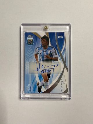 Gabriel Heinze Topps Lineage Auto