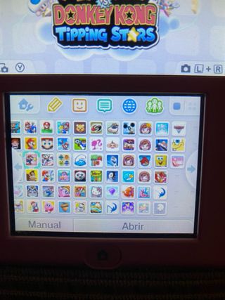 Nintendo 3ds con 90 juegos
