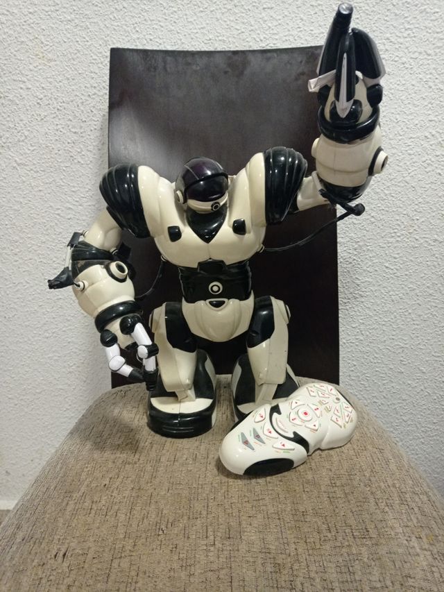 Robot con mando