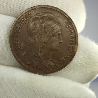 Francia 10 céntimos 1916 ceca Madrid
