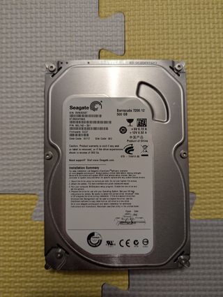 Disco duro 500GB SATA Seagate