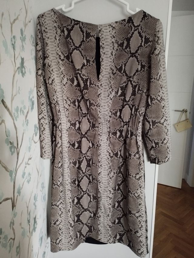 Vestido Zara animal print