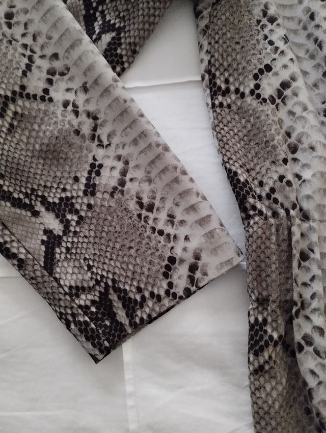 Vestido Zara animal print