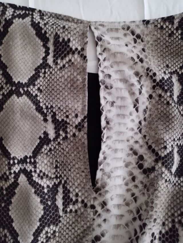 Vestido Zara animal print