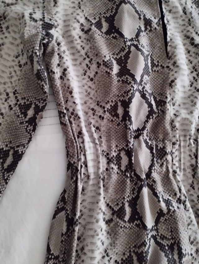 Vestido Zara animal print