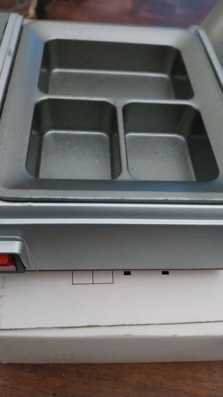 Depilación, calentador cera