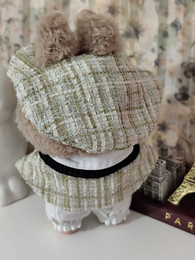 Conjunto look ropa para Labubu Parisien Vert